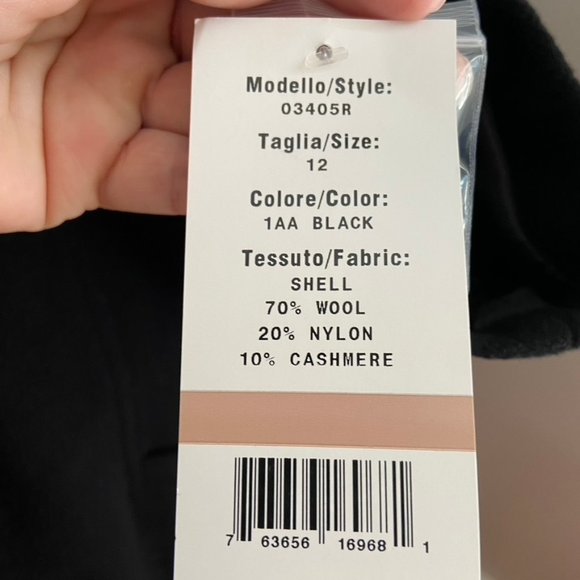 Via Spiga Black Coat NWT Size 12 - Picture 6 of 6